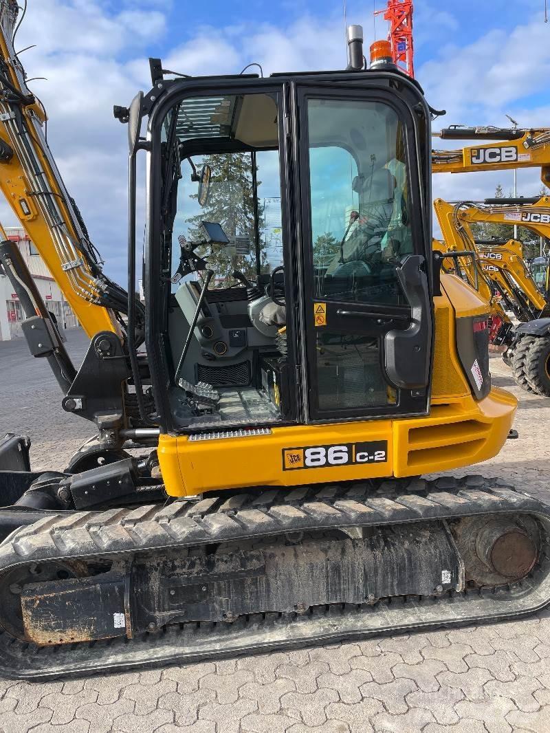JCB 86C-2 TAB 中型挖土機/掘鑿機/挖掘機 7t-12t