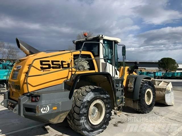Liebherr L550 Xpower 輪胎式裝載機