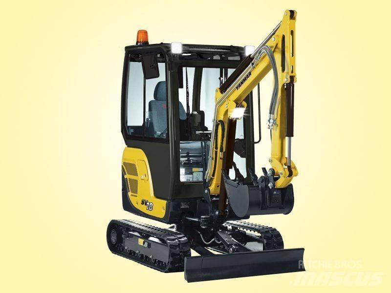 Yanmar SV 18 小型挖土機/掘鑿機<7t(小型挖掘機)