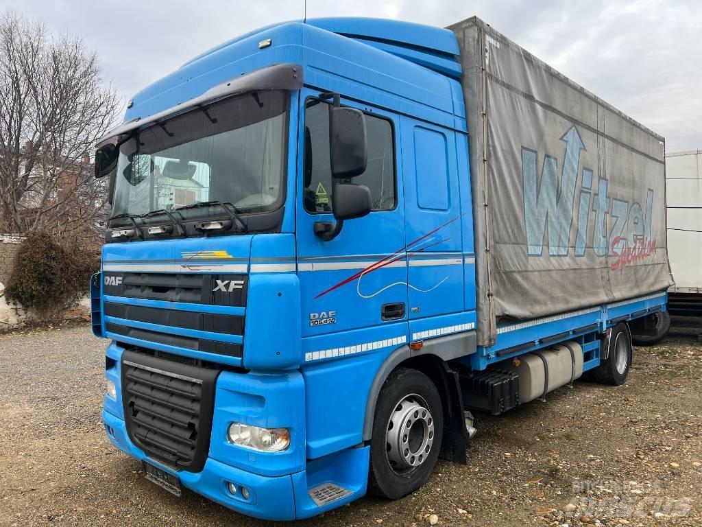 DAF XF105.410 篷布卡車