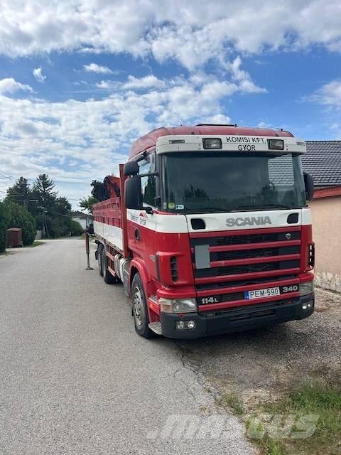 Scania R 114 起重機卡車