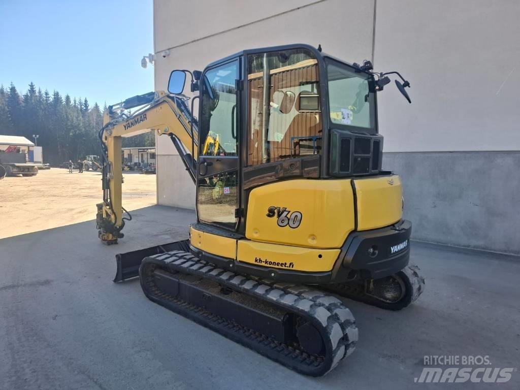 Yanmar SV 60 A 中型挖土機/掘鑿機/挖掘機 7t-12t