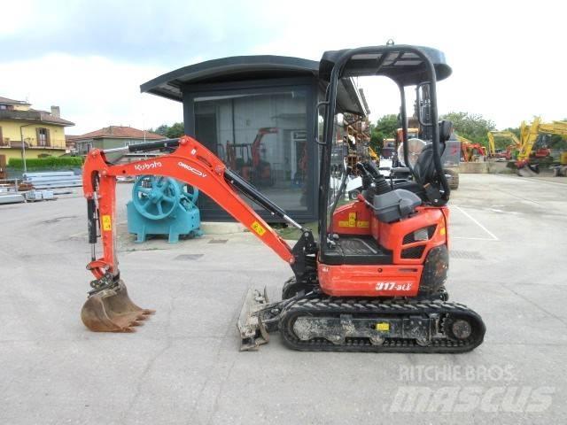 Kubota U 17-3 小型挖土機/掘鑿機<7t(小型挖掘機)