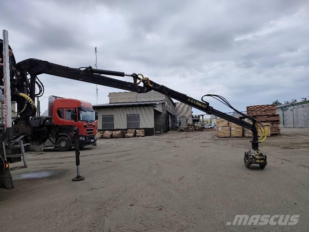Loglift F96S 木材起重機