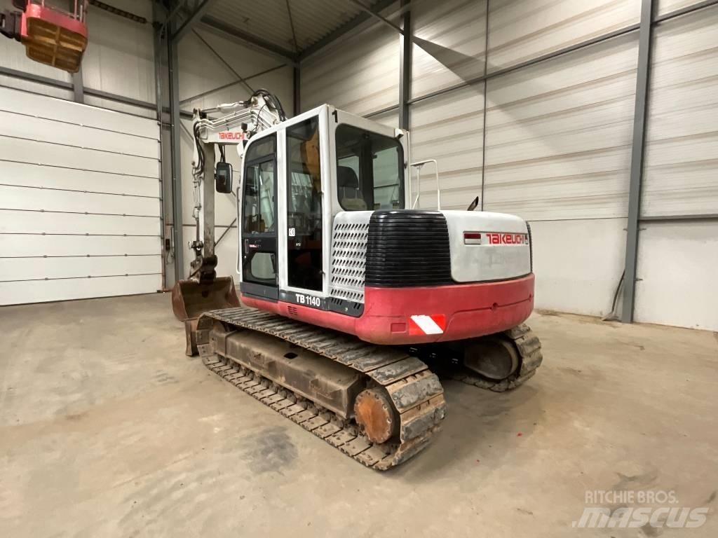 Takeuchi TB 1140 中型挖土機/掘鑿機/挖掘機 7t-12t