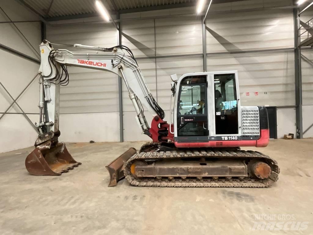 Takeuchi TB 1140 中型挖土機/掘鑿機/挖掘機 7t-12t