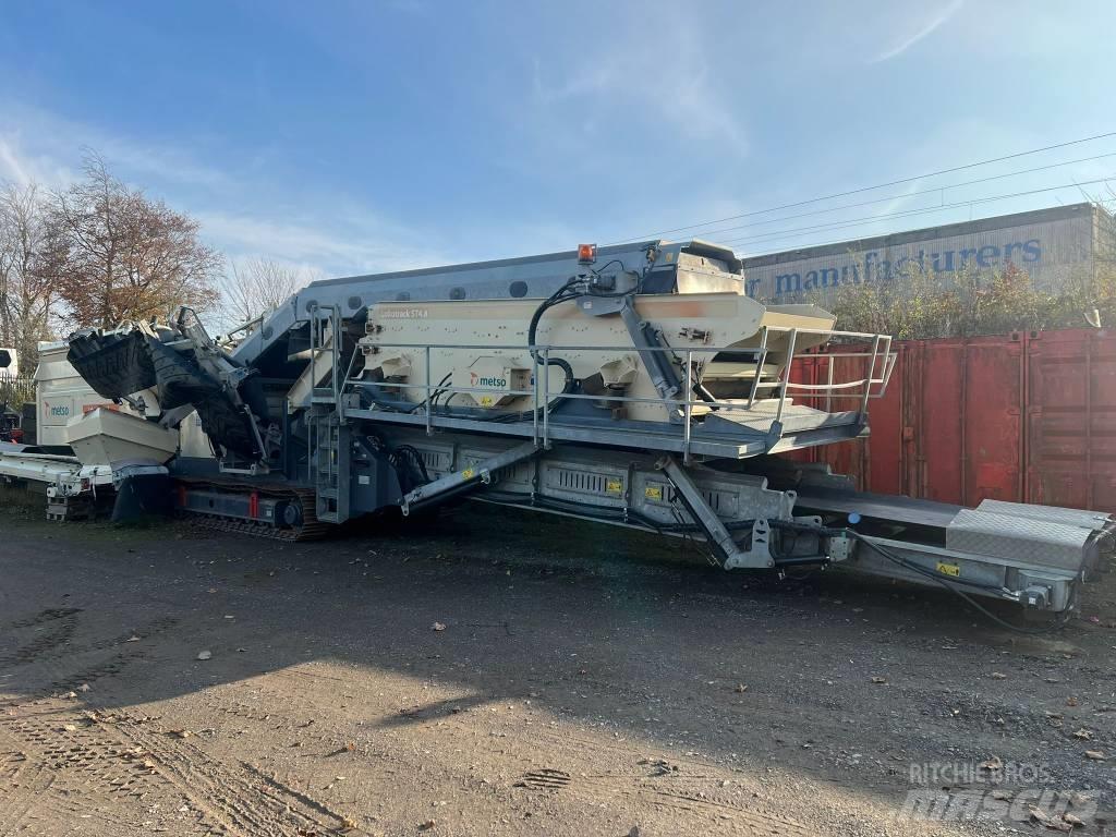 Metso ST4.8 移動式篩選機