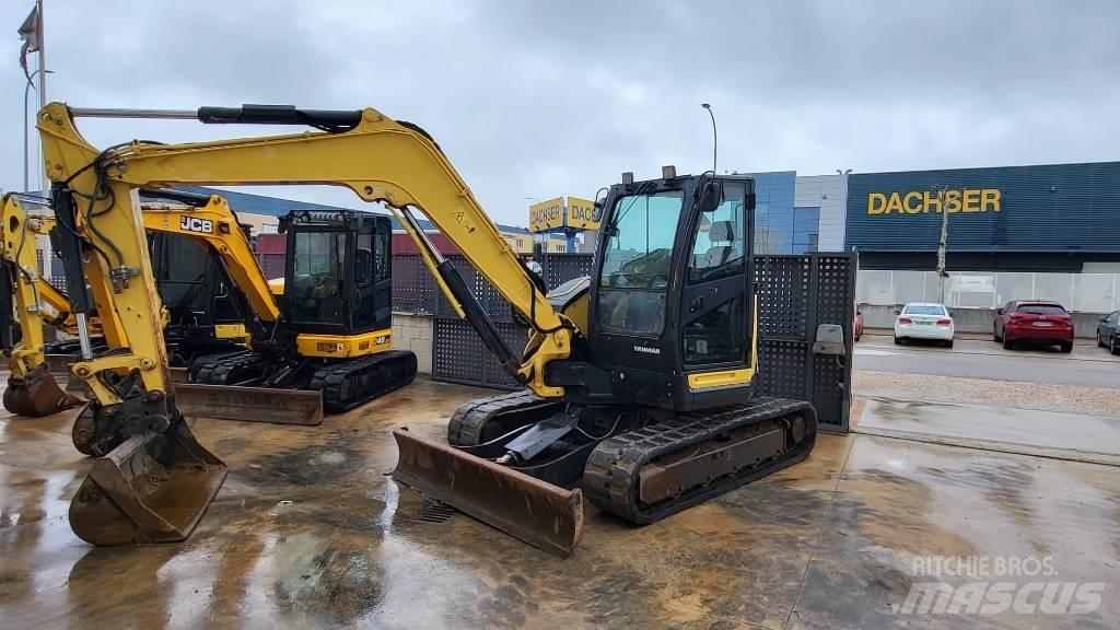 Yanmar Vio 80-1A 中型挖土機/掘鑿機/挖掘機 7t-12t
