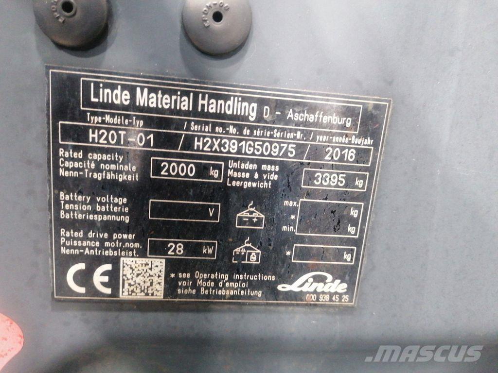 Linde H20T-01 液化石油氣LPG卡車