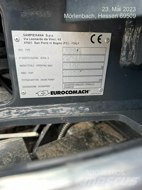 Eurocomach 22SR 小型挖土機/掘鑿機<7t(小型挖掘機)