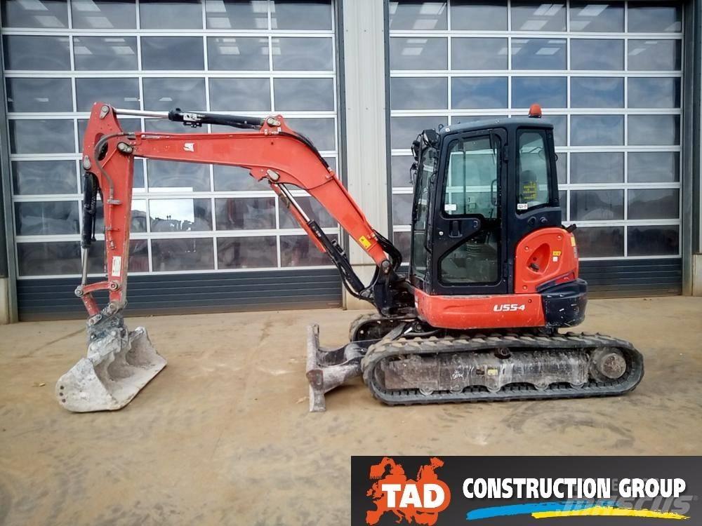 Kubota U 55-4 小型挖土機/掘鑿機<7t(小型挖掘機)