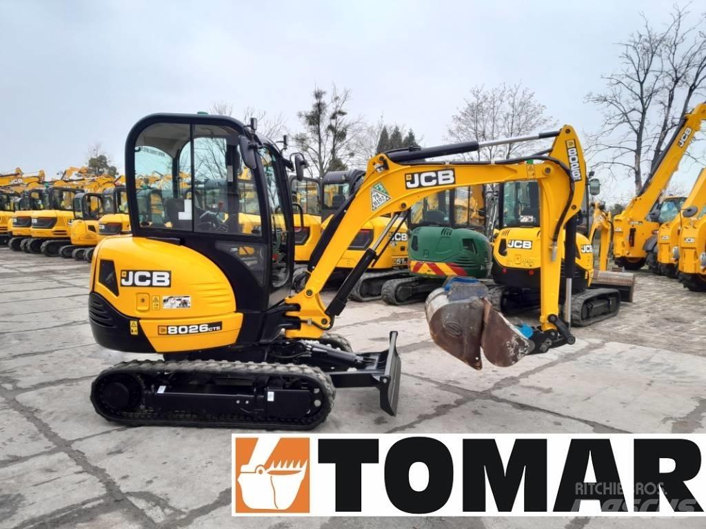 JCB 8026 CTS 小型挖土機/掘鑿機<7t(小型挖掘機)