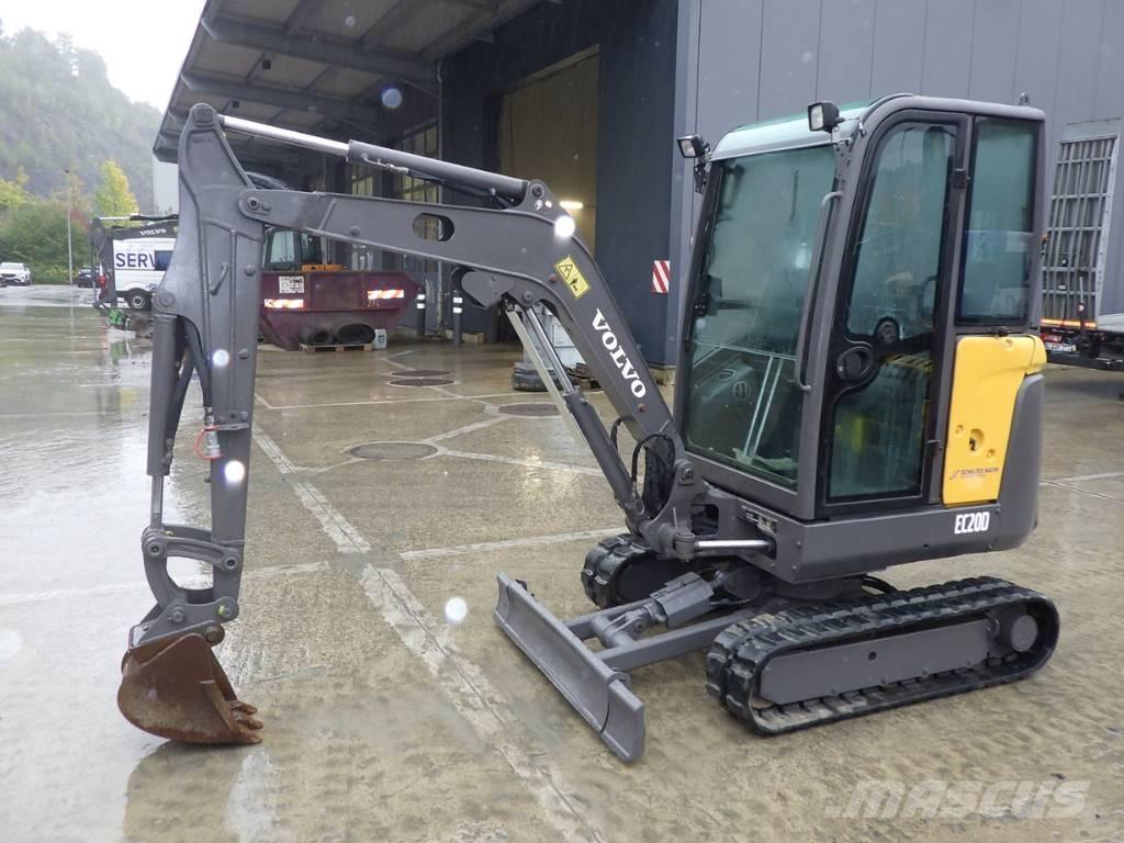 Volvo EC 20 D 小型挖土機/掘鑿機<7t(小型挖掘機)