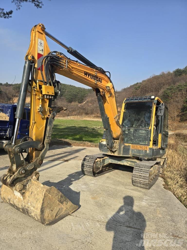 Hyundai Robex 55 小型挖土機/掘鑿機<7t(小型挖掘機)
