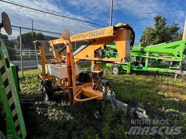 Niftylift TM 34 T 拖車裝載高空作業平台
