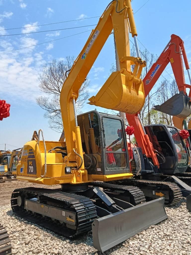 Komatsu PC 70 中型挖土機/掘鑿機/挖掘機 7t-12t