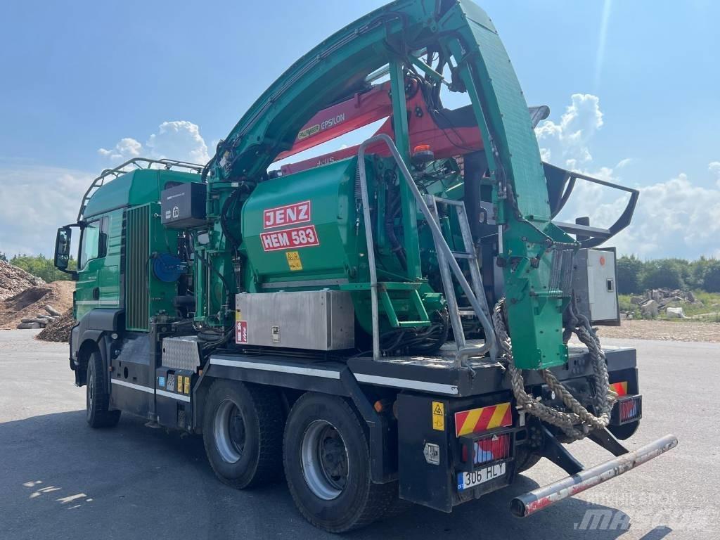 JENZ HEM 583 R MAN 碎木機