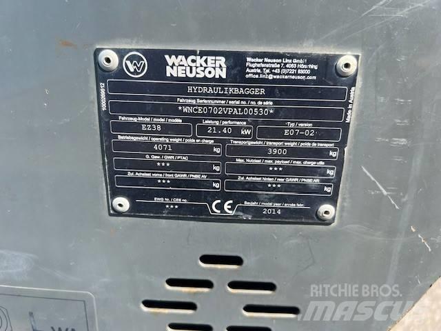 Wacker Neuson EZ 38 履帶式 挖土機/掘鑿機/挖掘機