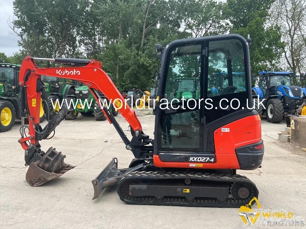 Kubota KX 027 小型挖土機/掘鑿機<7t(小型挖掘機)