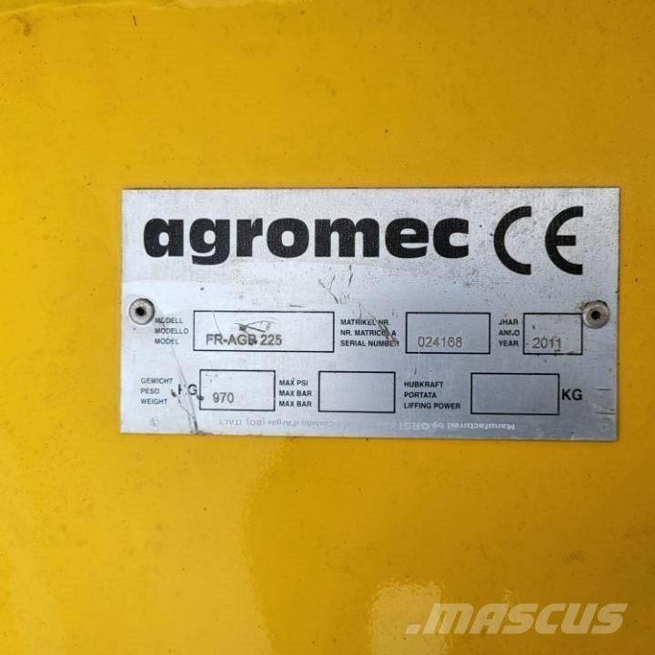 Agromec FR-225 莖葉去葉機