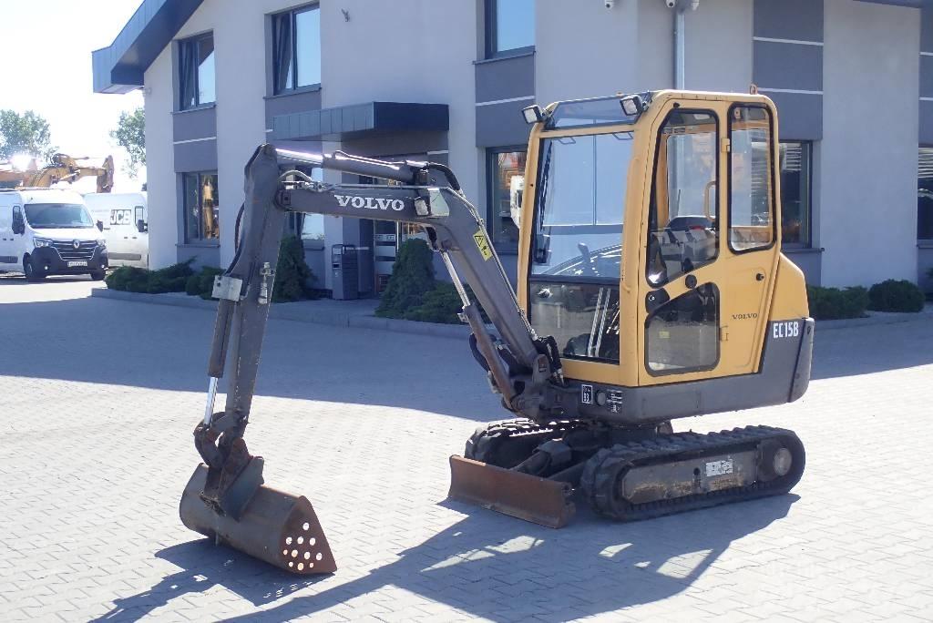 Volvo EC 15 B 小型挖土機/掘鑿機<7t(小型挖掘機)