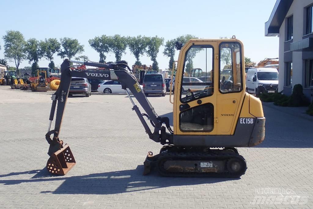 Volvo EC 15 B 小型挖土機/掘鑿機<7t(小型挖掘機)