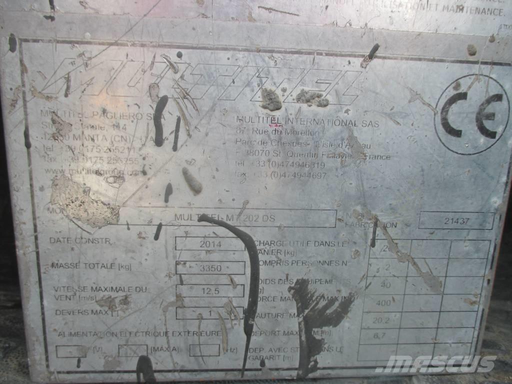 Multitel MT 202 DS 卡車裝載高空作業車