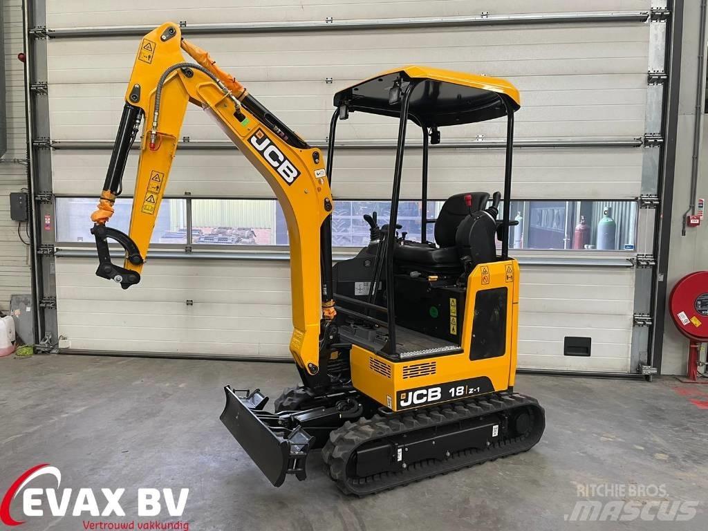 JCB 18 Z 小型挖土機/掘鑿機<7t(小型挖掘機)