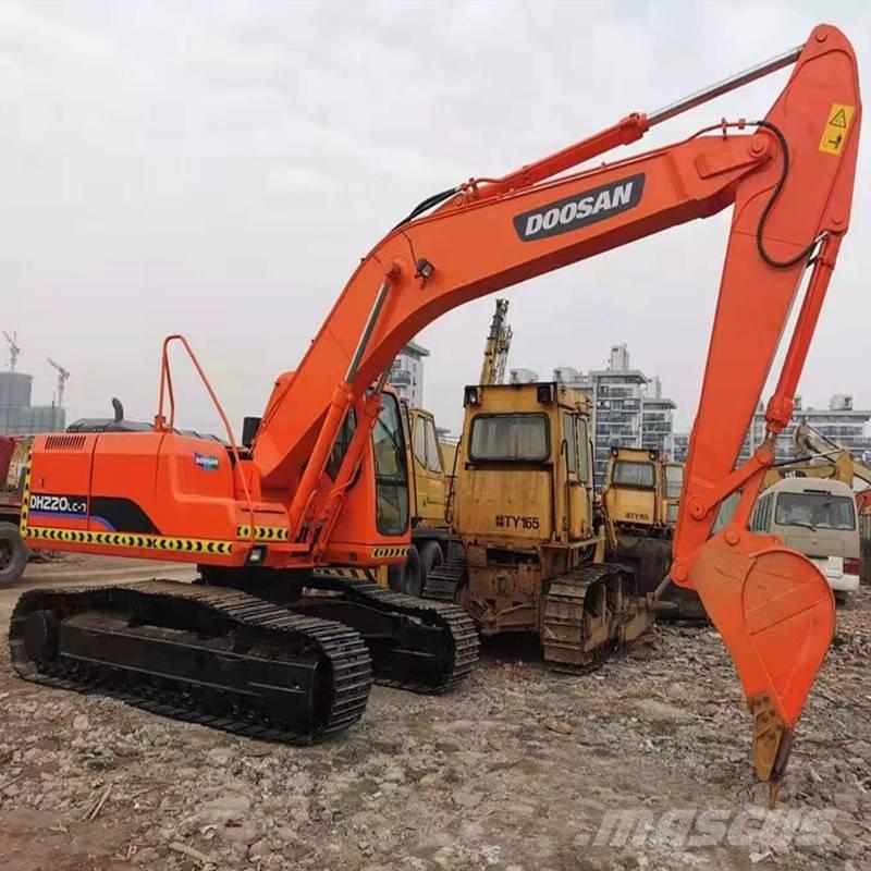 Doosan DH 220 LC-7 履帶式 挖土機/掘鑿機/挖掘機
