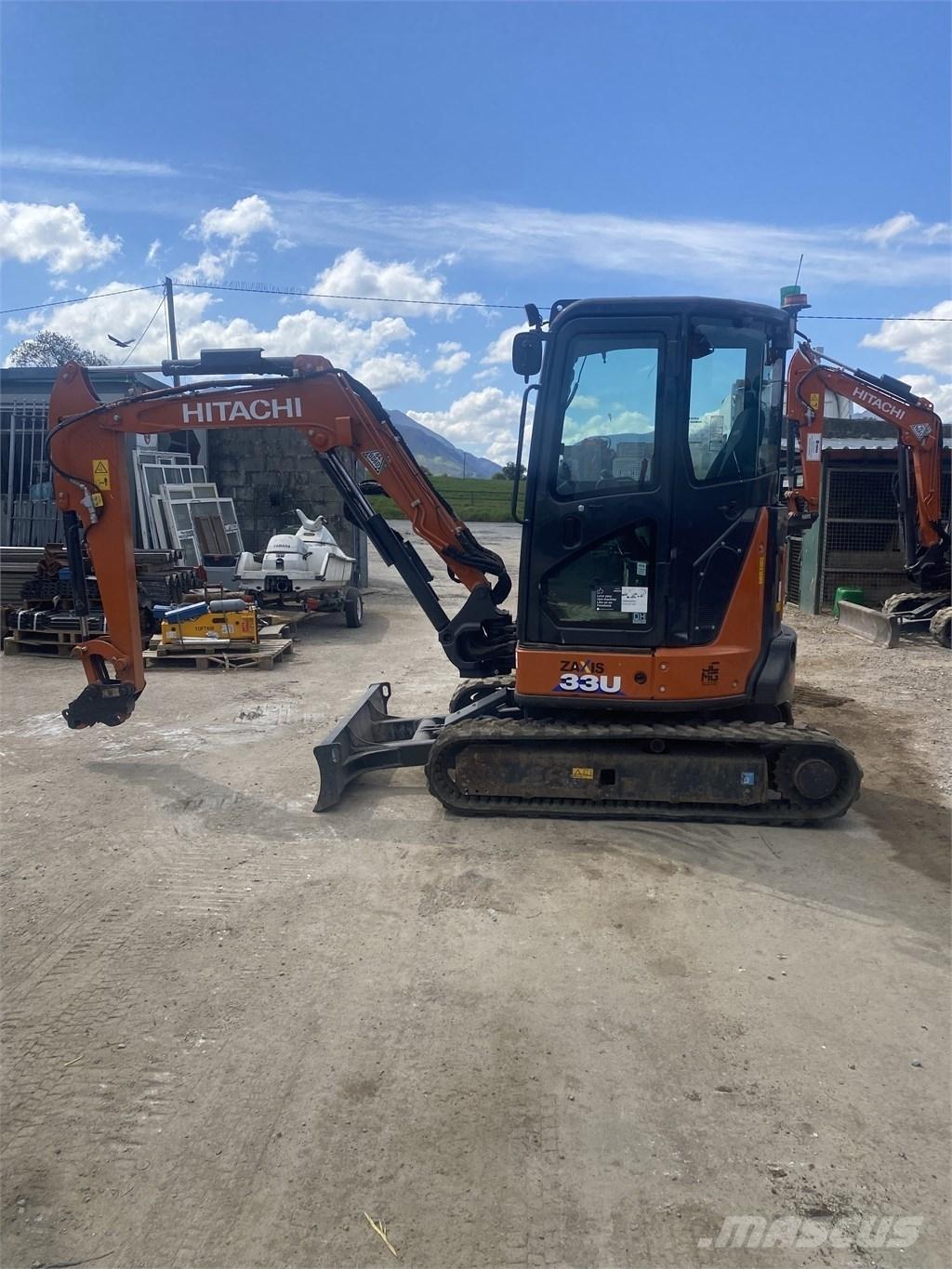 Hitachi Zaxis33U-6 小型挖土機/掘鑿機<7t(小型挖掘機)