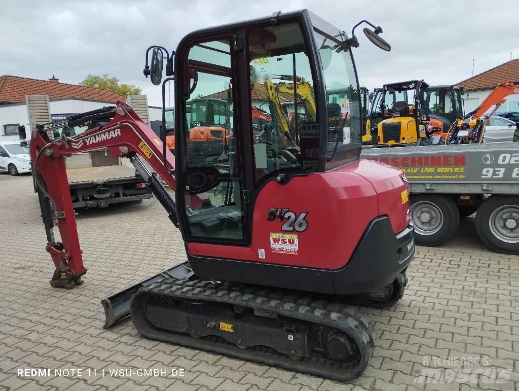 Yanmar SV 26 小型挖土機/掘鑿機<7t(小型挖掘機)