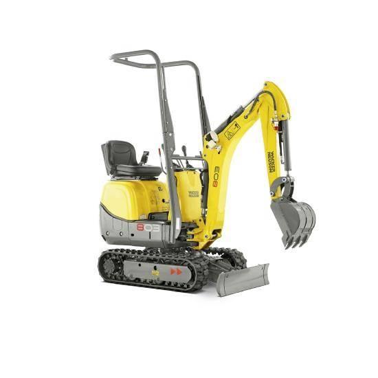 Wacker Neuson 803 小型挖土機/掘鑿機<7t(小型挖掘機)
