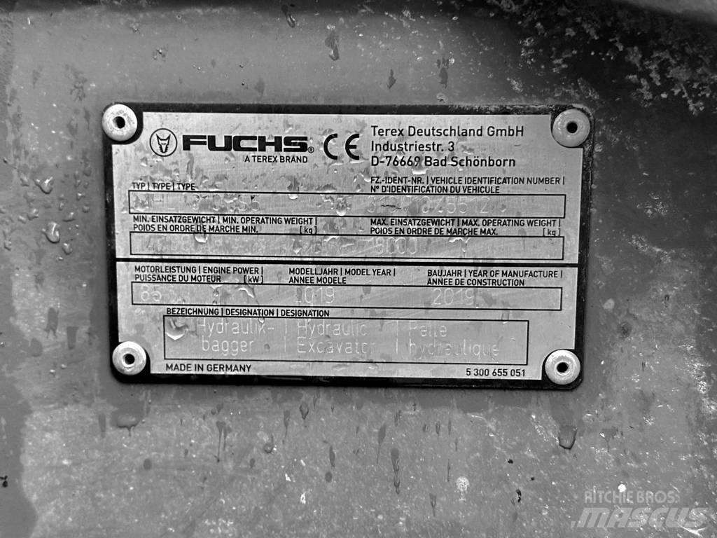 Terex Fuchs MHL 310 廢棄物選別設備
