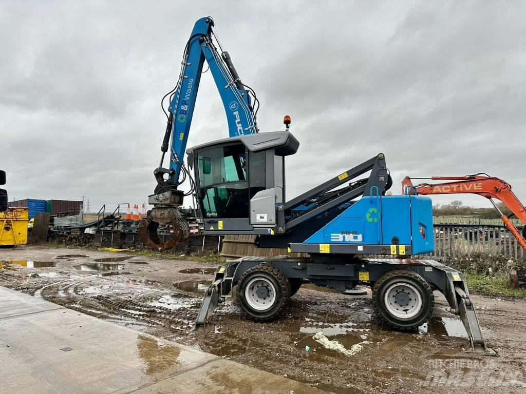 Terex Fuchs MHL 310 廢棄物選別設備