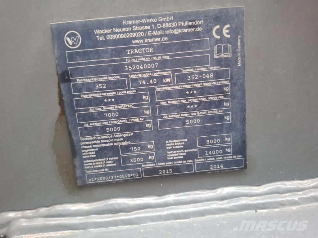 Kramer 8115 輪胎式裝載機