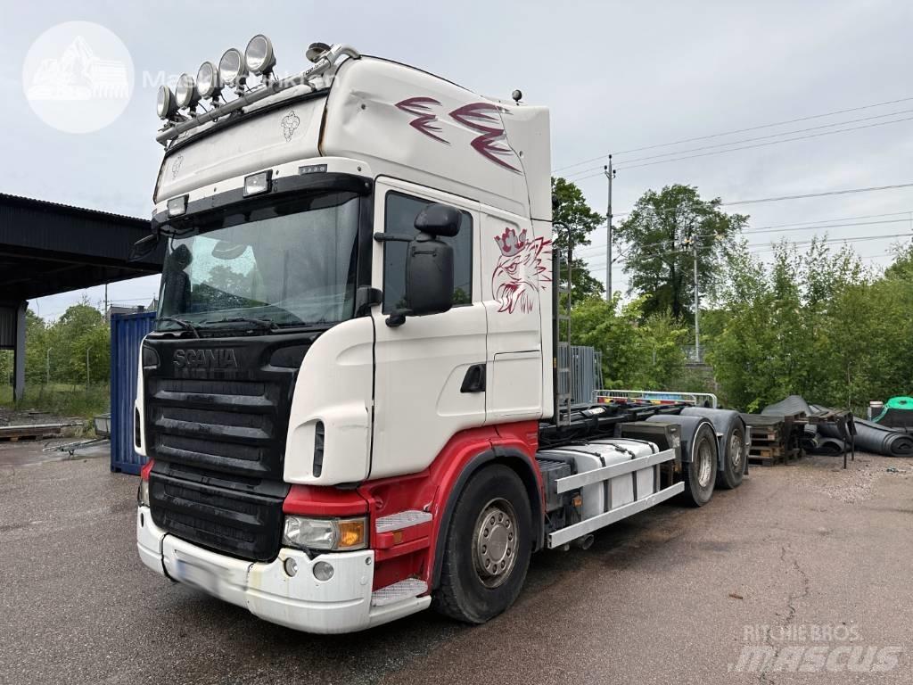 Scania R 480 LB 吊鉤式起重車
