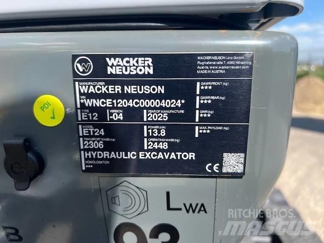 Wacker Neuson ET 24 履帶式 挖土機/掘鑿機/挖掘機