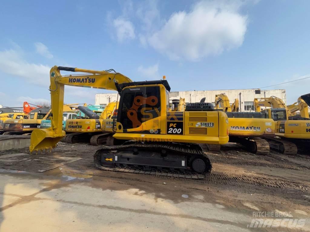 Komatsu PC 200 履帶式 挖土機/掘鑿機/挖掘機