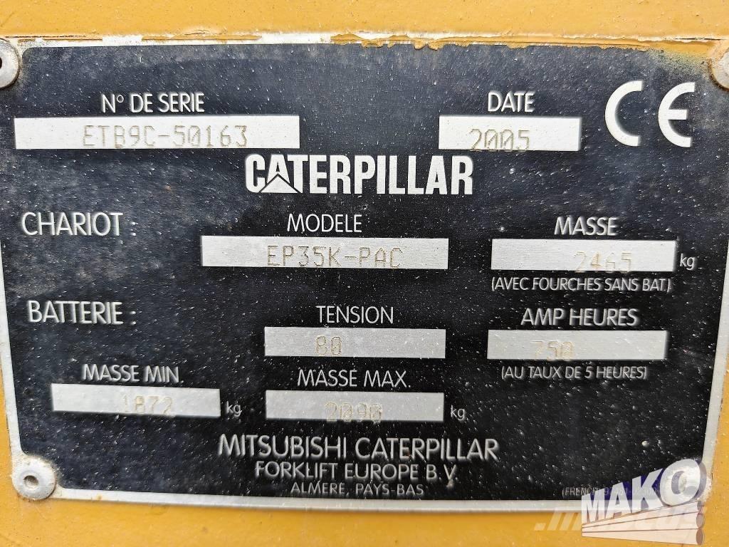 CAT EP 35 K PAC 電動堆高機