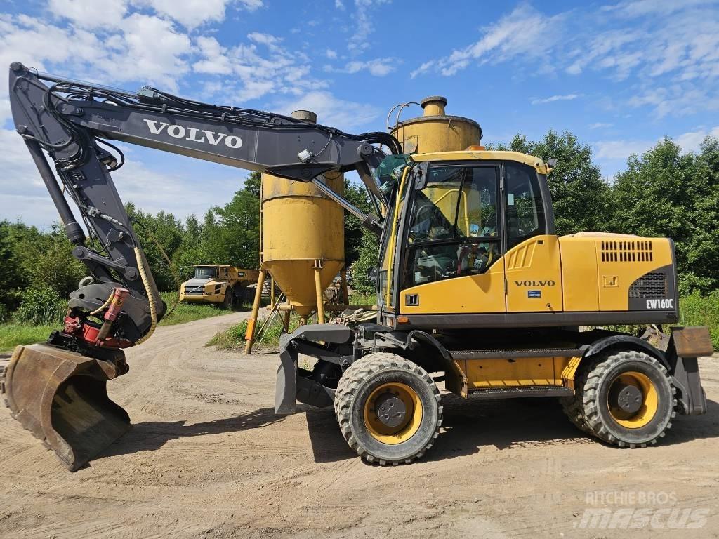 Volvo EW 160 C 旋轉式挖土機/掘鑿機/挖掘機