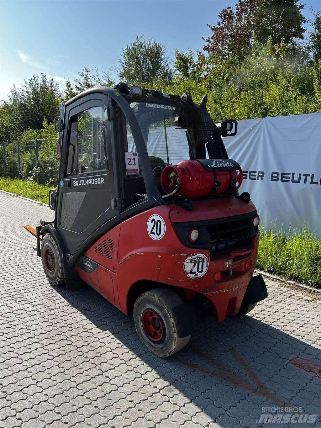 Linde H25T/600 液化石油氣LPG卡車