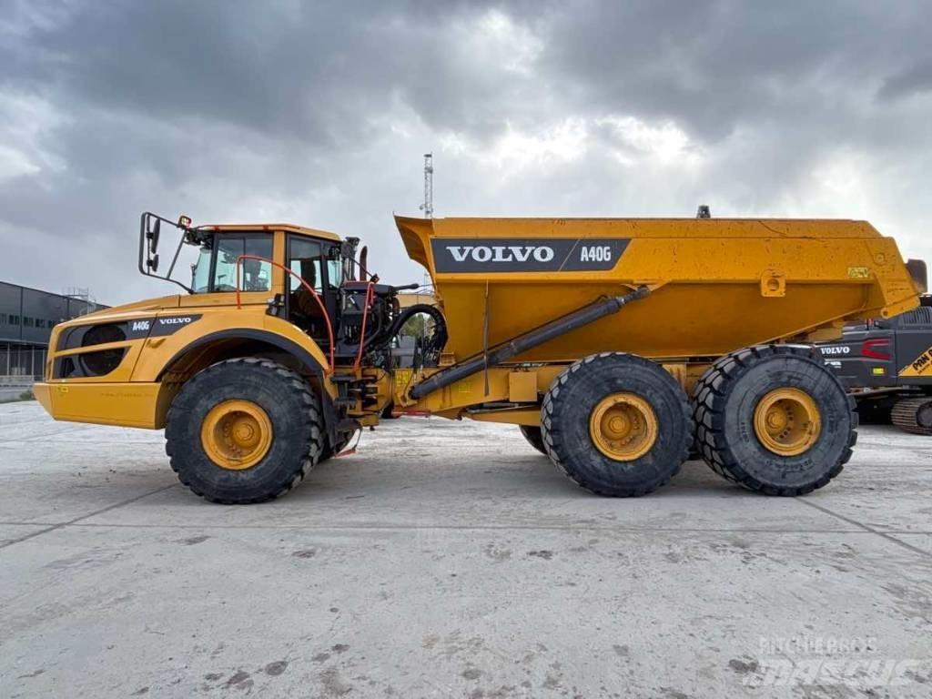 Volvo A40G 鉸接式起吊車