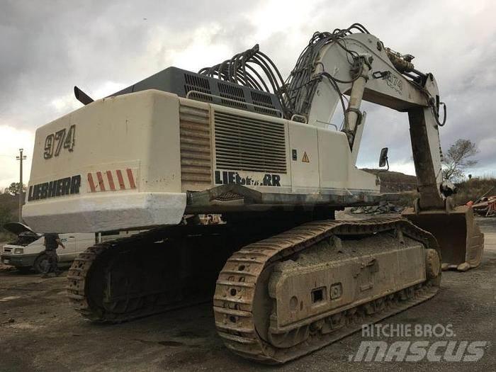 Liebherr R974B SHD 特殊挖土機/掘鑿機/挖掘機