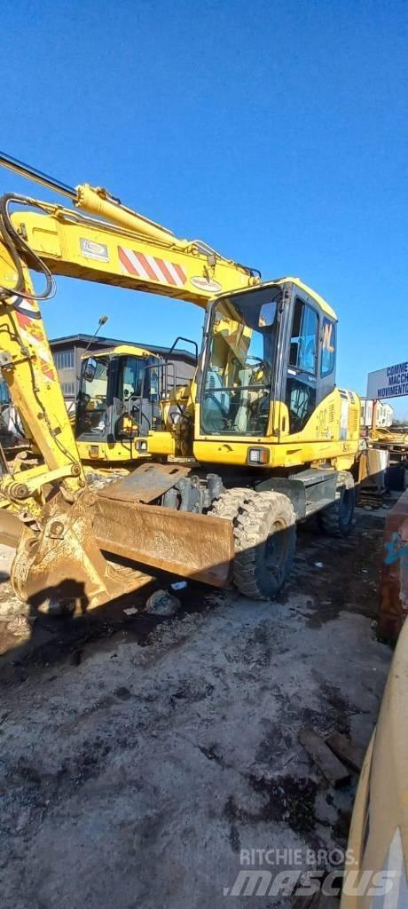 Komatsu PW 160-7 旋轉式挖土機/掘鑿機/挖掘機