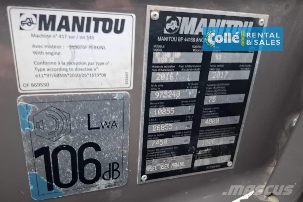 Manitou MT 1440 | 2016 伸縮臂操作車