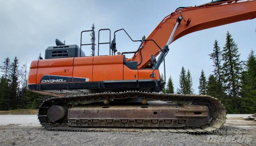 Doosan DX 340 LC 履帶式 挖土機/掘鑿機/挖掘機
