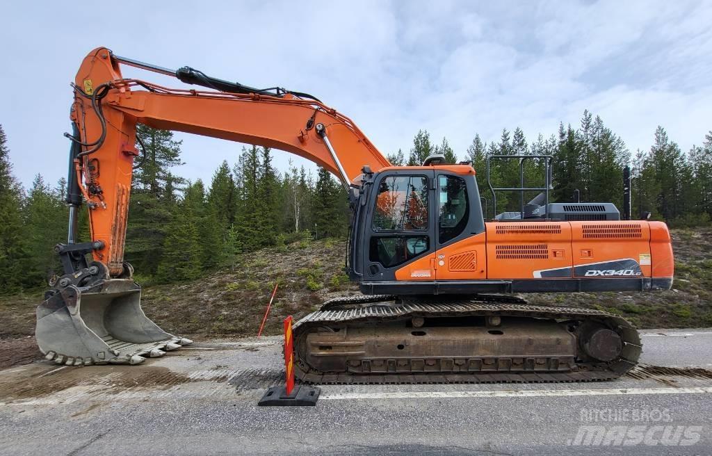 Doosan DX 340 LC 履帶式 挖土機/掘鑿機/挖掘機