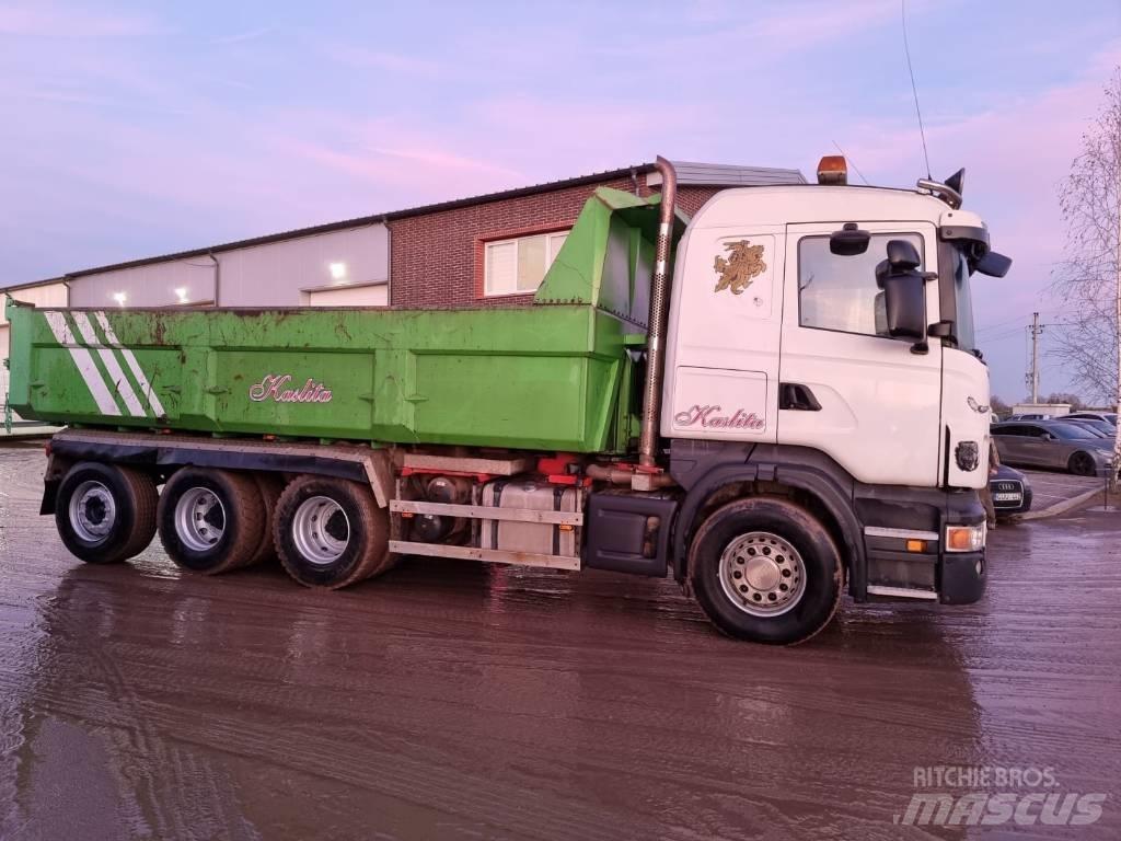 Scania R 480 8X4 裝載運輸卡車
