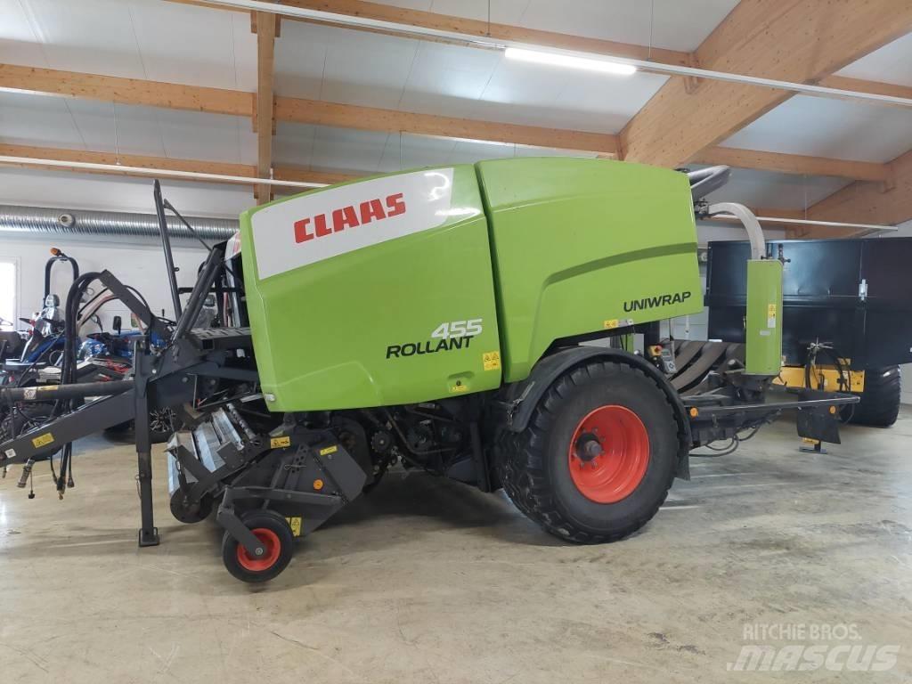CLAAS Uniwrap 455 RC 圓型牧草打包機
