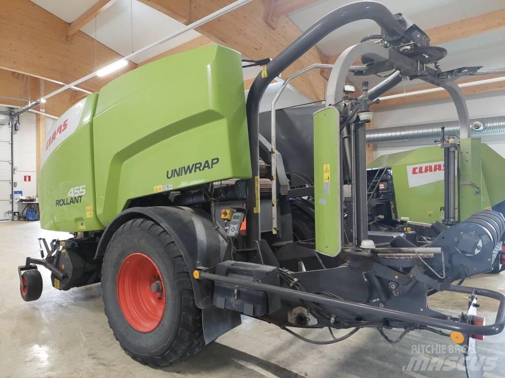 CLAAS Uniwrap 455 RC 圓型牧草打包機